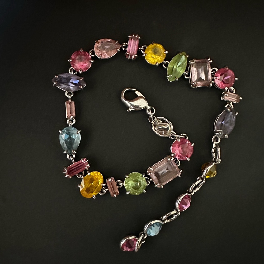 Swarovski Bracelet Gemstone Multicolor